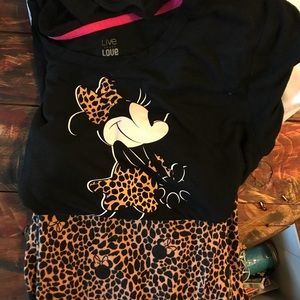 Minnie pajama set